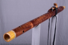 Tasmanian Blackwood Native American Flute, Minor, Mid A-4, #K23H (6)